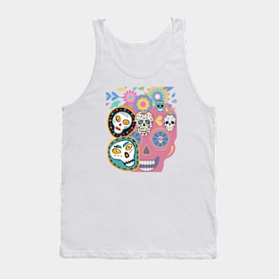 Floating Skulls Tank Top